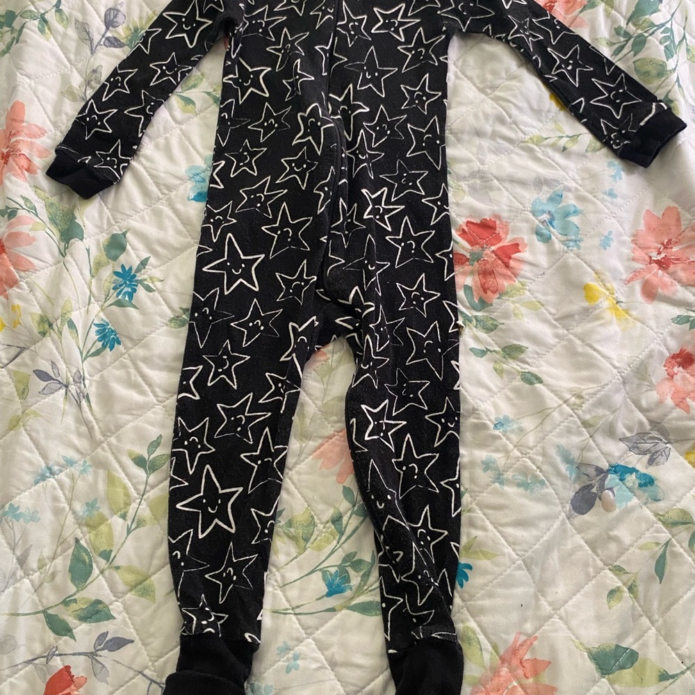 Starry Night Kids Pajama Footies